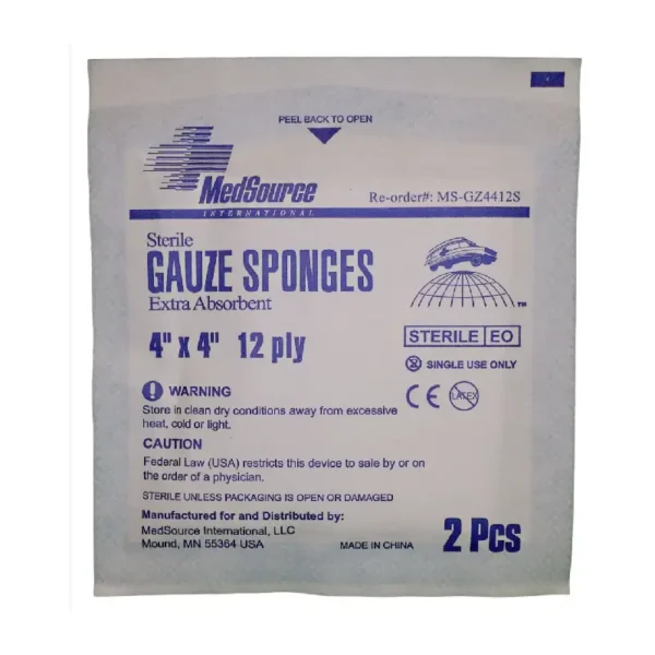 MTR 2 X 2 Gauze Pads